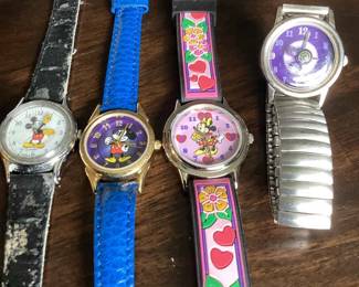 Assorted Disney Watches