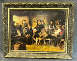 Reproduction of a Defregger Painting
