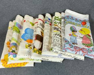 1970s Tea Towel Calendars
