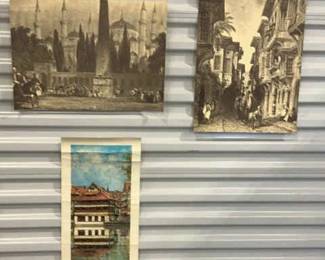Asian and Paris Prints