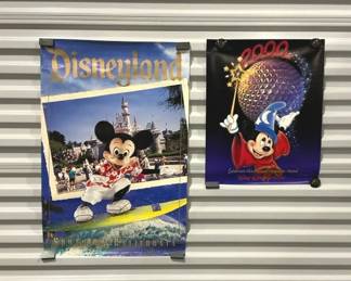 Disney & Epcot 2000 Poster