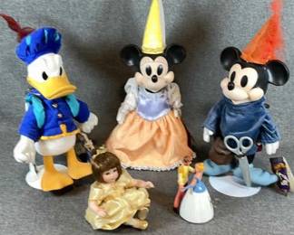 Disney Wind Up Musical Figurines
