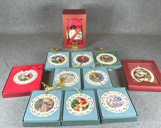 LENOX Porcelain Christmas Ornaments