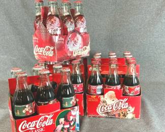 Coca-Cola Christmas Collector Bottles