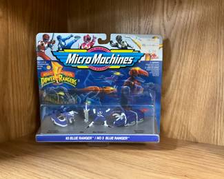 Micro Machines Mighty Morphin Power Rangers No 3 Blue Ranger Action Figure Toy