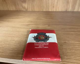 1997 RJ Reynolds Tobacco Co NASCAR Winston Cup Champions 25th Anniversary Metal Trading Cards