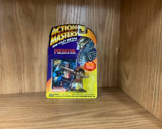 Action Masters Die Cast Metal Collectible - Predator Action Figure Toy