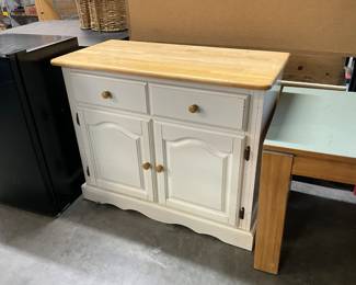 Wood Top Counter