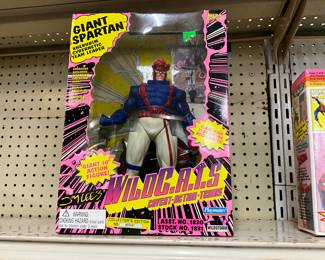 WildC.A.T.S Covert Action Teams Giant Spartan Action Figure Toy
