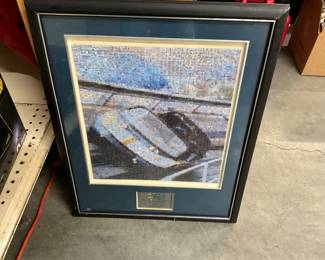 Disney Photomosaic Epcot's Test Track Toy Story Pin