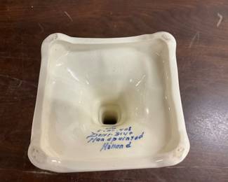 Delft Blue Ceramic Candle Stick Holder