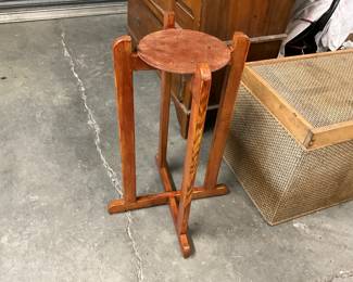 Wood Plant Stand