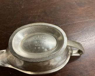 Int'l Silver co Silver Soldered Gravy Boat