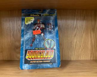 1995 McFarlane Toys Youngblood Shaft Ultra Action Figure Toy