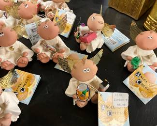 Angel Cheeks Series by Kirk's Kritters Angel Ornaments