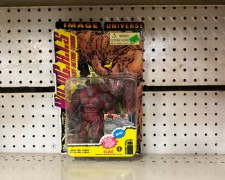 1995 Playmates Image Universe WildC.A.T.S Slag Villian Action Figure Toy