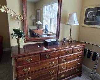 Part of the Early American bedroom suite