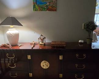 Part of the Chinese bedroom suite
