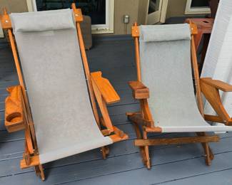 Comfortable rocking chairs!