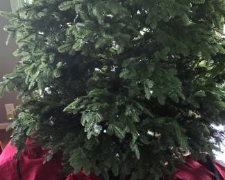Balsam Hill 10' Tree on wheels