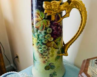 Limoges Porcelain with Dragon Handle