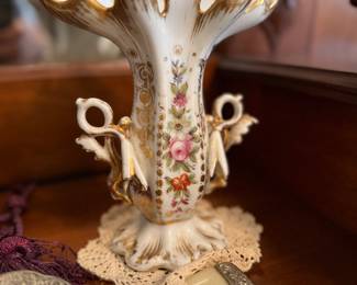 Pair of Old Paris Vases