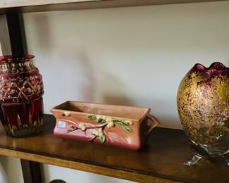 Val Saint Lambert, Roseville, and Moser Glass