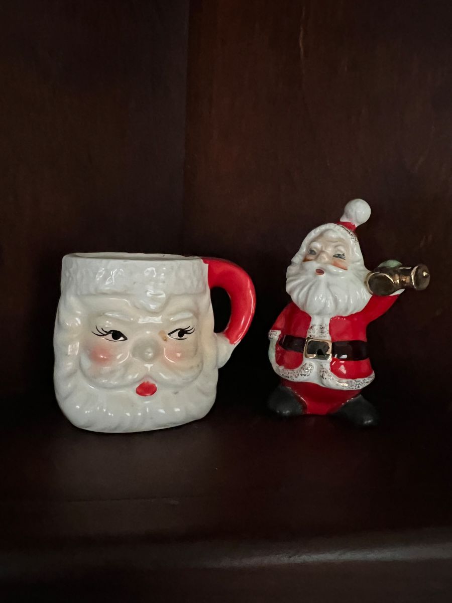 Vtg Santas