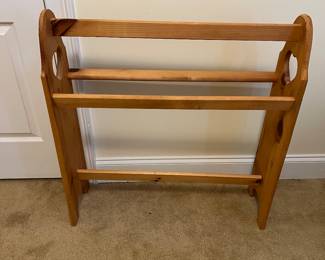 Quilt rack