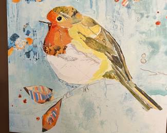 Large bird print