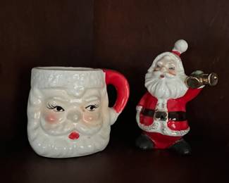 Vtg Santas