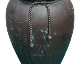 Elegant Brass Urn Vase Elegant Brass Urn
