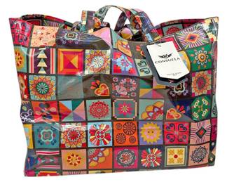 New Consuela Jumbo Tote in Allie Tiles