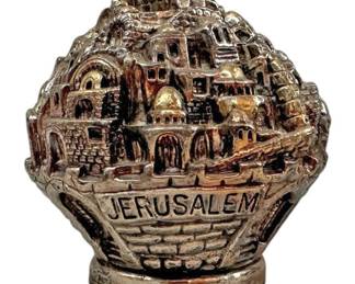 Vintage Jerusalem Paperweight Souvenir