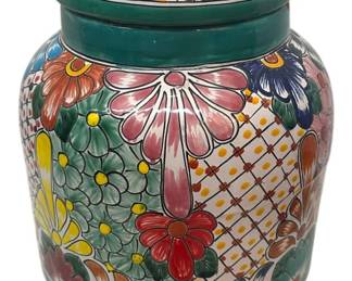 Talavera Drink Dispenser Mexico Pottery
