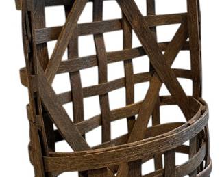 Rustic Tobacco Basket