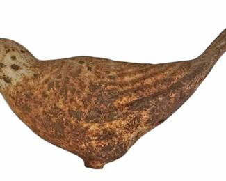 Cast Iron Pigeon Bird Rustic Heavy