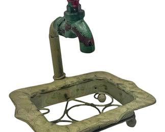 Rustic Farmhouse Faucet Soap Dish