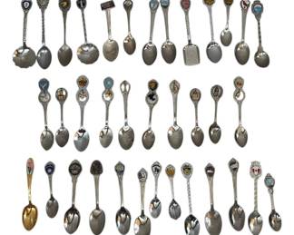 Vintage Souvenir Spoon Collection