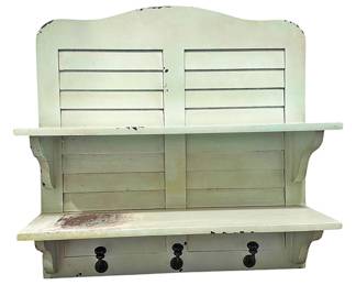 Rustic Farmhouse Wall Shelf