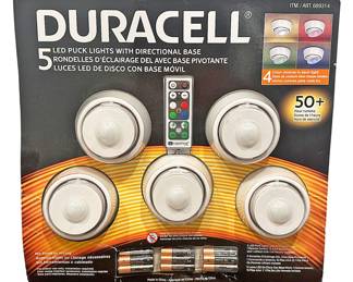 Duracell LED Puck Lights New in Package