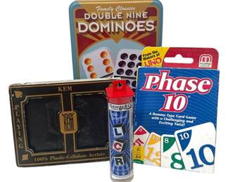 Card Dice Games, Dominoes