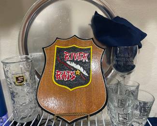 Military river rats memorabilia
