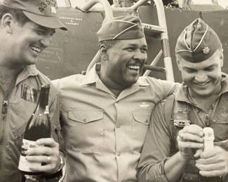 Photographs of Vietnam phantom pilots
Darrell Nickname/Call Sign: Big D Darryl Simmons, & Daniel "Chappie" James Jr.