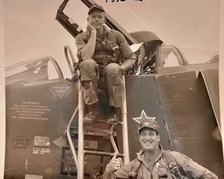 “Capt. Dee Simmonds and Lt. George McKinney, both retired lieutenant colonels, were members of the 435th Tactical Fighter Squadron, now the 435th Fighter Training Squadron here at JBSA-Randolph, when they became the first F-4 Phantom crew to shoot down two MiG-21 aircraft on a single mission Nov. 6, 1967.