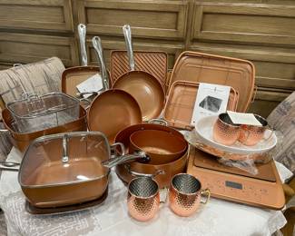 Copper cookware