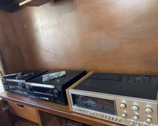 Vintage Denon Electronics and Kenwood