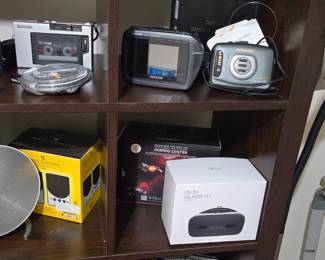 Boost sound, Dlodlo Glass H1 VR Sprite, GPC cassettes Player,Panasonic portable recorder 