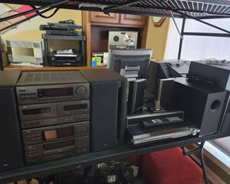 Early 1990's JVC Home Stereo System, 