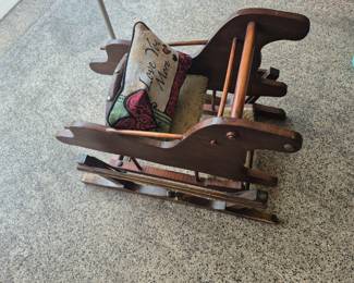 Vintage baby chair